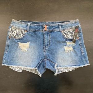 Fire Los Angeles Jean Shorts Juniors Sz 13